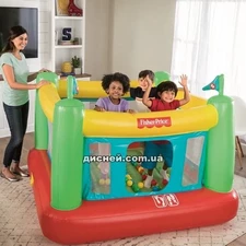 Детский надувной батут Bestway 93533, Fisher-Price
